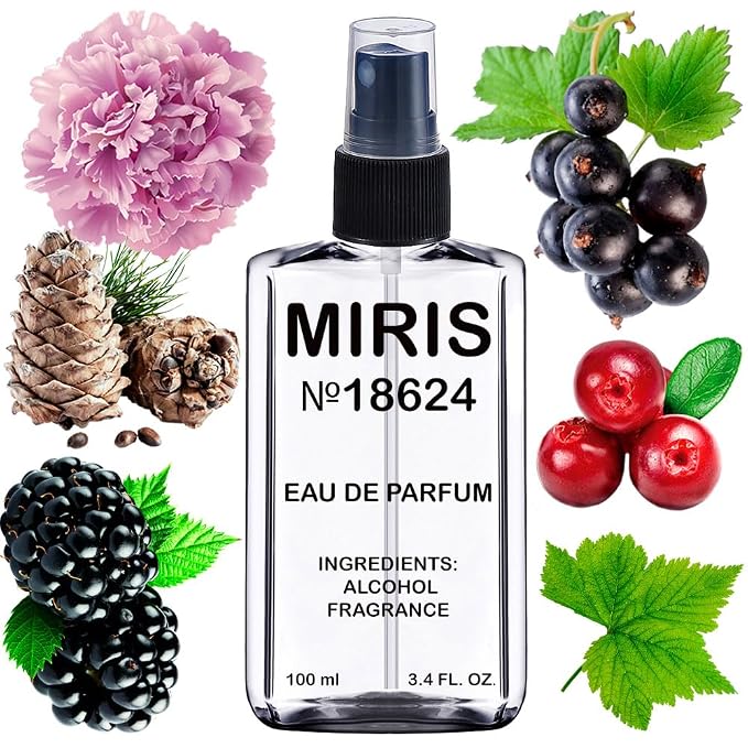 MIRIS No. 18624, Inspired by Gu Eau de Parfum II, Long-Lasting Eau de Parfum for Women, Spray 3.4 Fl Oz / 100 ml