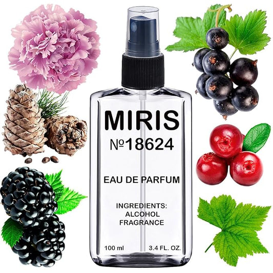 MIRIS No. 18624, Inspired by Gu Eau de Parfum II, Long-Lasting Eau de Parfum for Women, Spray 3.4 Fl Oz / 100 ml