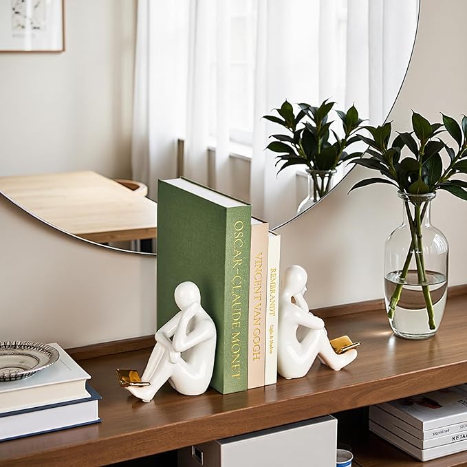 JARLINK Aesthetic Decorative Books, Set of 3 Linen Faux Book Boxes, Sage | Stylish Storage Boxes for Home Decor, Photo Organization, & Keepsakes, Faux Books for Coffee Tables, Bookshelves, or Mantles