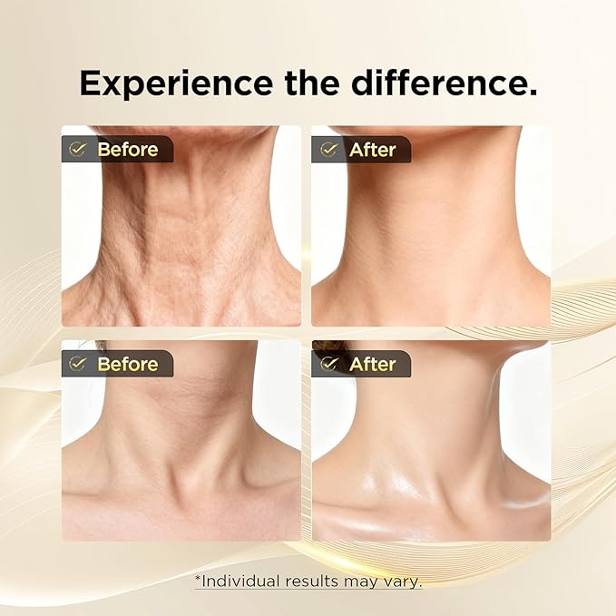 Firming Neck Cream for Crepey Skin Body Care Comfort,Moisturizing, Tightening Lotions Cosmetic Skin Care Skin & Repair for Women（Platinum）