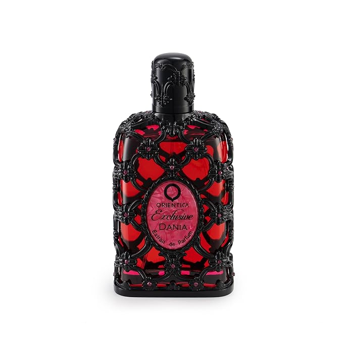 Orientica Luxury Exclusive Dania Extrait de Parfum 2.7oz/80ml – Floral, Fruity, Woody, Orange, Gardenia, Peach, Tuberose, Coconut, Vanilla, Amber, Cedar - Arabic Perfume for Men & Women