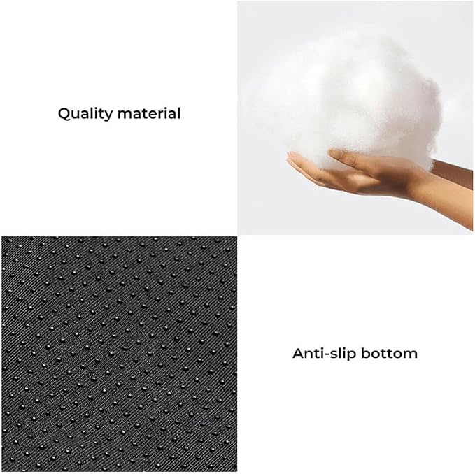 Dog Couch Bed, Calming Luxurious Dog Sofa Bed Cover Washable | Pet Mat for Medium Large Dogs and Cats, Faux Rabbit Fur, Raised Bolster, Non-slip Bottom, 37"×31"×5", Coffee