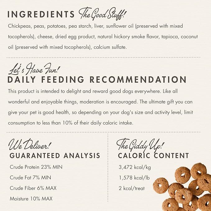 Fromm Crunchy Os Smokin' CheesePlosions Dog Treats - Pork Recipe - 26 oz