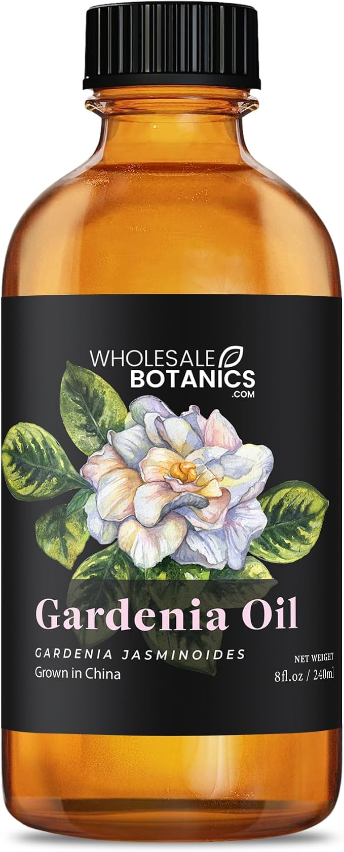 Gardenia Essential Oil by Wholesale Botanics | Premium Grade Essential Oil | for Aromatherapy, Soaps, Lotions, & Candles | Vegan & Cruelty Free (8 Fl.Oz.)