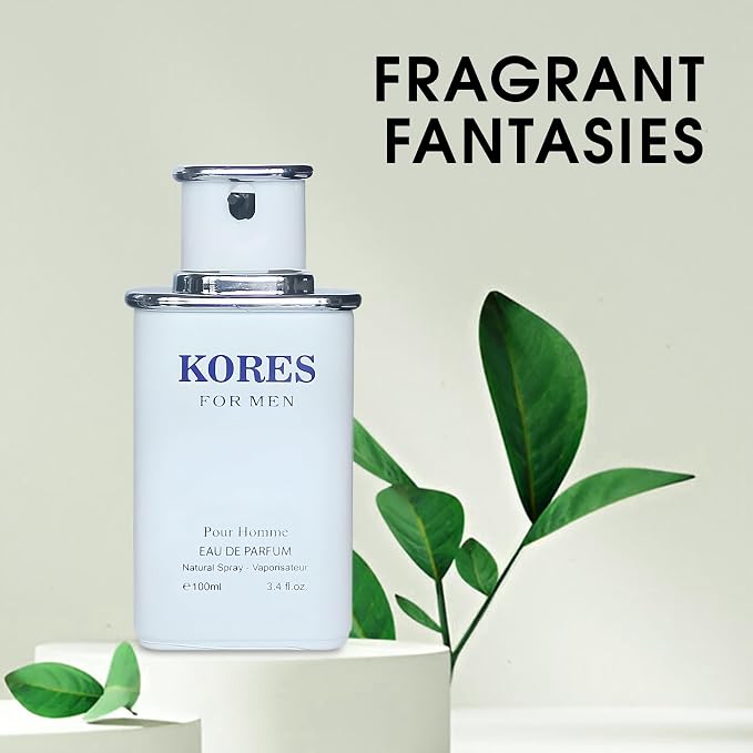 AFLUXE Kores Men's Perfume–Sophisticated & Refined Fragrance with Citrus,Spicy Notes,and Warm Woody Undertones–Long Lasting Scent for Elegant Occasions