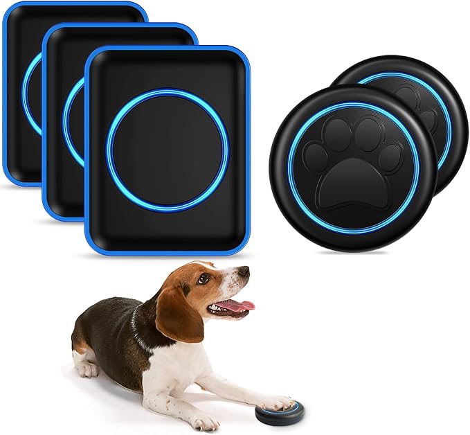 FullHouse Dog Doorbell for Potty Wireless Doggy Bell Training to Go Outside