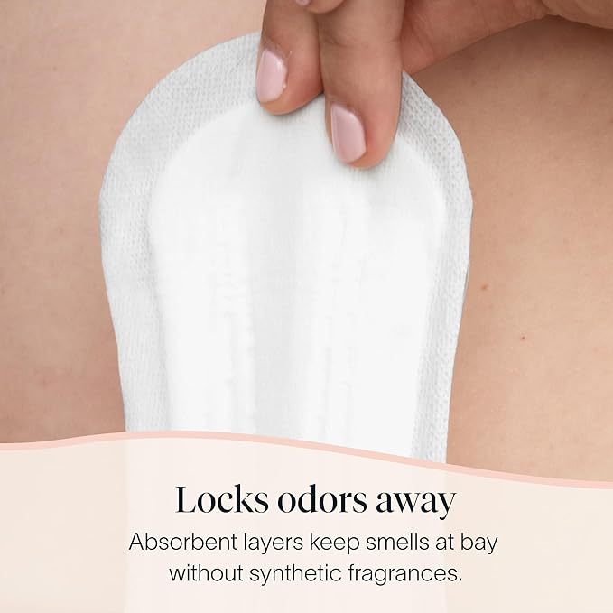 Cora 100% Organic Cotton Topsheet Bladder Liners (144 Long Bladder Liners)