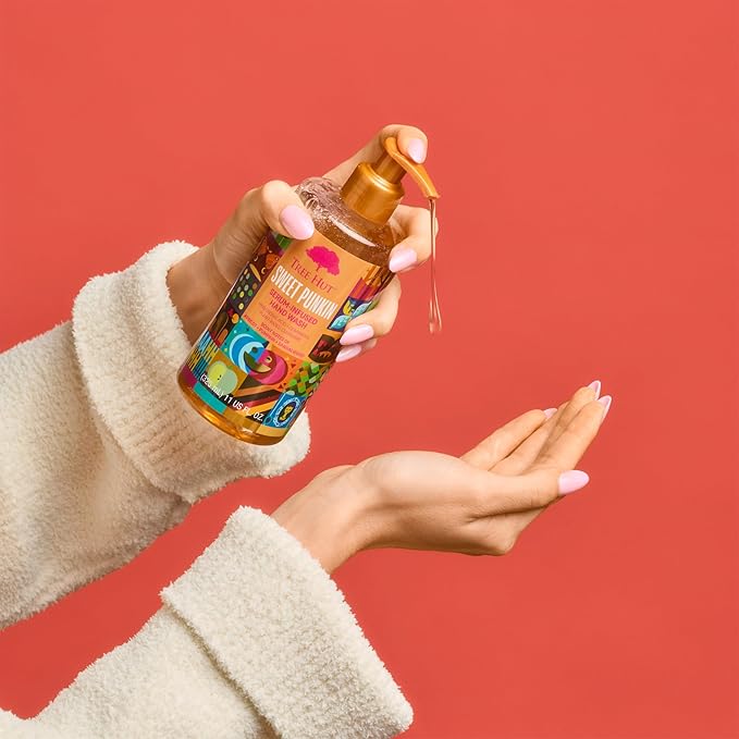 Tree Hut Sweet Punkin Serum Infused Hand Wash, Nourish & Hydrate Hands with Strengthening Skin Care, Long Lasting Scent, Cleanse & Lock in Moisture, Fall Limited Edition Scent, 11 Fl Oz.