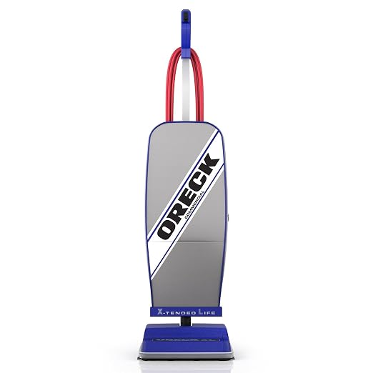 Oreck Commercial XL Vacuum Cleaner, Bagged Upright Vac, Lightweight | For Carpets and Hard Floor, Automatic Height Adjust, High-Speed Brush Roll, For Commercial Use