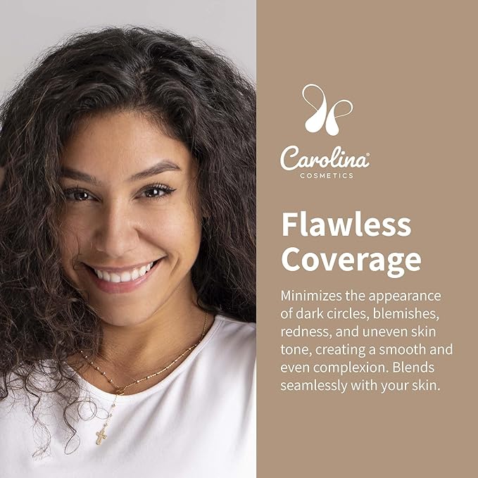 Carolina Cosmetics - Candelilla Cream Concealer in Classy Color - Vegan, Non-GMO - Minimizes Dark Circles, Blemishes & Uneven Skin Tone - 0.11 oz