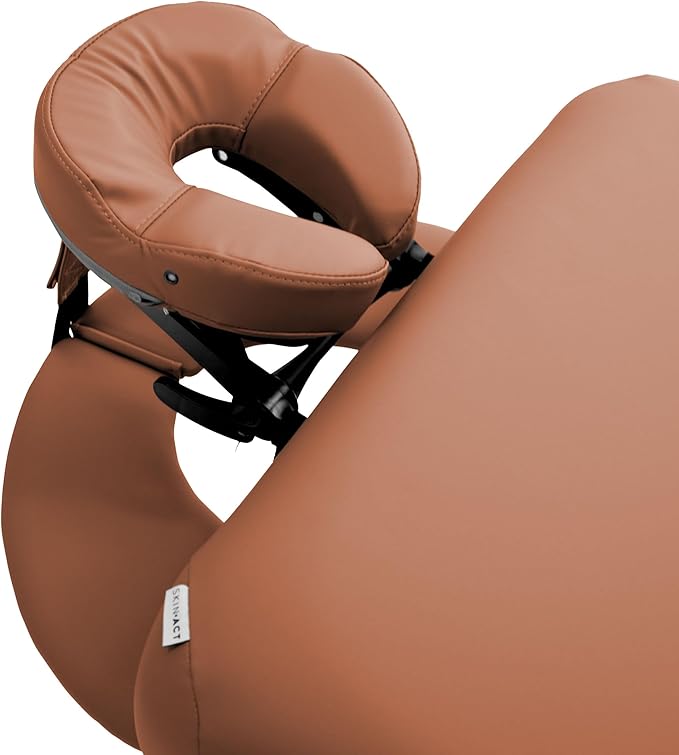 SKINACT Stella Electric Medical Spa Treatment Table (Facial Chair/Bed) ADA Compliant (Camel)