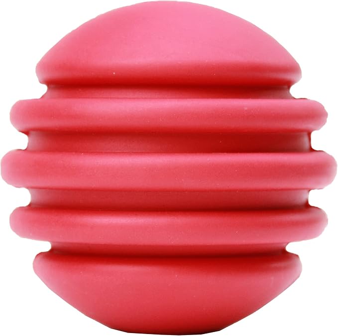 SodaPup USA-K9 Stars & Stripes – Durable Dog Ball Toy & Chew Toy Made in USA from Non-Toxic, Pet-Safe, Food Safe Natural Rubber for Bonding, Mental & Physical Exercise, Problem Chewing, Calming & More
