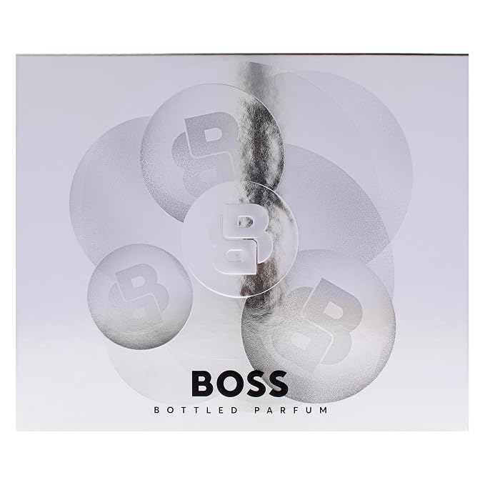 Hugo Boss/ Boss Bottled No. 6 for Men - 3 Pc Gift Set 3.3oz Parfum Spray, 0.33oz Parfum Spray (Mini), 3.3oz Shower Gel