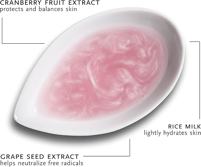 ARCONA Cranberry Toner – Vegan Milky Toner for Face | Brightening & Hydrating Rice Toner for Face | Phyto-Nutrients & Essential Fatty Acids, 4 fl oz.