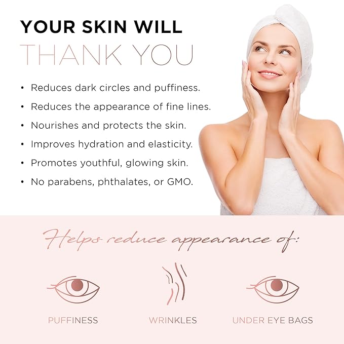 Azure Cosmetics Rose & Collagen Hydrating Under Eye Pads - Anti Aging, Revitalizing & Moisturizing Eye Mask Patches - Reduces Fine Lines, Wrinkles, Dark Circles & Puffiness - Made in Korea - 5 Pairs