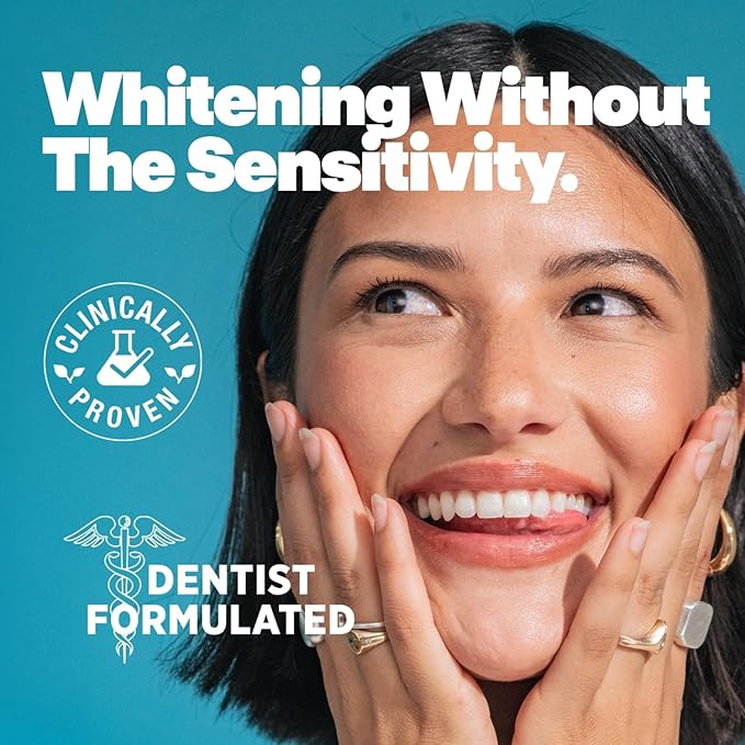 Lumineux Teeth Whitening Mouthwash 16 Oz. - Peroxide Free - Whitening Without The Sensitivity - NO Alcohol, Fluoride & SLS Free