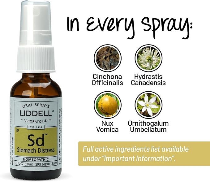 Liddell Homeopathic Stomach Distress, 1 Ounce
