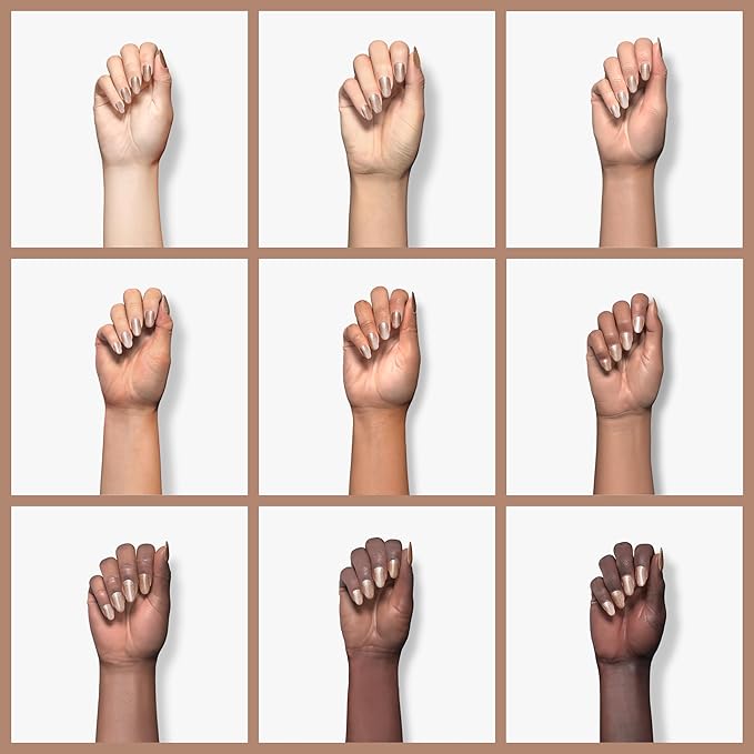 ILNP Portfolio - Soft Camel Neutral Nude Nail Polish, Subtle Holographic, Chip Resistant, 7-Free, Non-Toxic, Vegan, Cruelty Free, 12ml