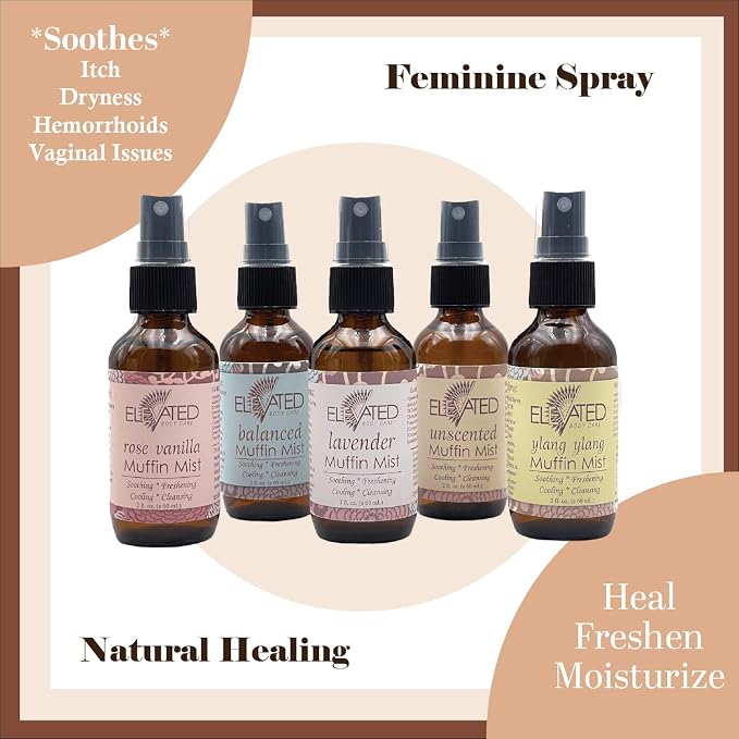 ELEVATED (by TAYLOR'S) Ladies Bestie Kit • Woo Woo Wash, Muffin Mist, Puanani Paste (Rose Vanilla (Mist) Balanced (Wash) Unscented (Paste))