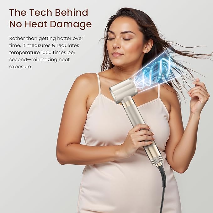 MESCOMB Upgraded 5-in-1 Hot Air Styler – Hair Dryer & Versatile Air Styler with Auto Wrap Curlers, Volumizing Brushes, Frizz-Free Hair Styler Tool for Curling, Smoothing & Adding Volume, Not Damage