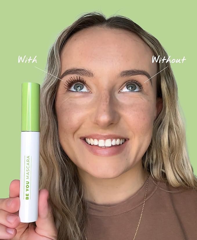 NEW! MAGIC BROWN | BE YOU MASCARA The Original Lash Perfecting and Extension Mascara. Fiber & Flake Free, Buildable Gel. Instantly Prime, Perfect, Define, Lengthen, Strengthen. VEGAN. Cruelty Free.