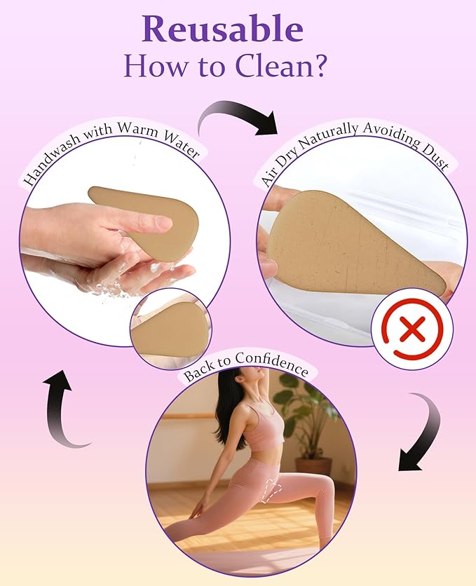Camel Toe Concealer,Reusable Seamless Camel Toe Underwear,Invisible Frontal Wedgie Cover,Anti Cover Silicone Insert