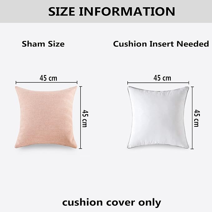 Home Brilliant Summer Decor Solid Supersoft Corduroy Pillow Cover 18x18 Decorative Velvet Throw Pillow Cover with Zipper for Bedroom Living Room, Sofa, Couch Bench, Light Blue, 18"x18" (45cm)