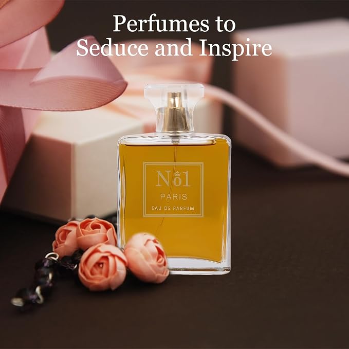 A CENTER NO 1 PARIS Eau de Parfum Spray for Women,Wonderful Gift,Gourmand Fragrance,Daytime and Casual Use,for all Skin Types,a Classic Bottle,3.4 Fluid Ounce