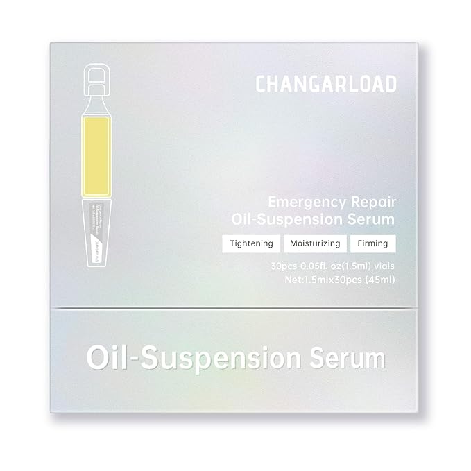 Emergency Repair Oil Suspension Serum | 99% Active skin Repair with Collagen + HA + CICA | Anti-Aging, Water-Balance,Ultra Hydrating, Instant Face Lift Korean 30x (Oil Suspension Serum)