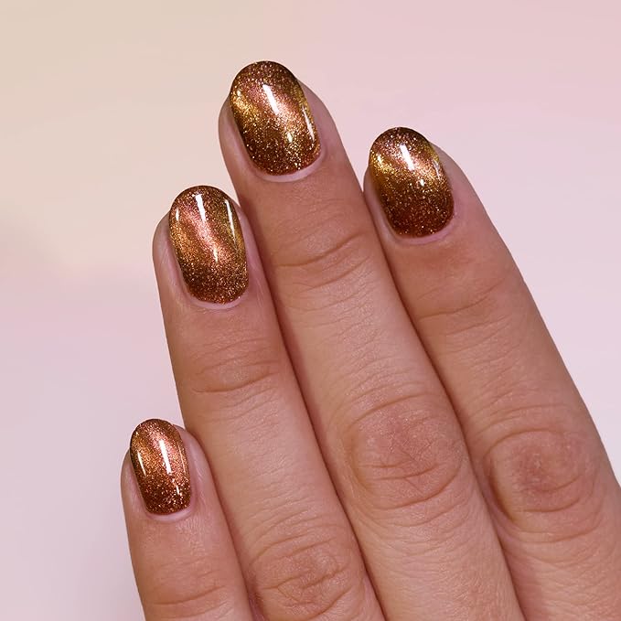ILNP Fawn - Radiant Bronze Magnetic Spring Nail Polish