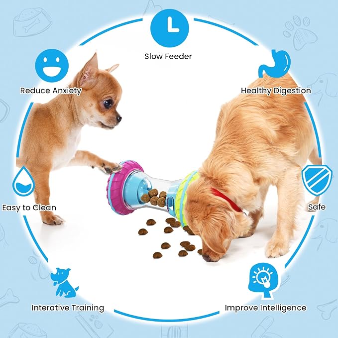 BoYoYo Interactive Dog Toys, Dog Puzzle Toys for Smart, Dog Enrichment Toy to Keep Them Busy, Green