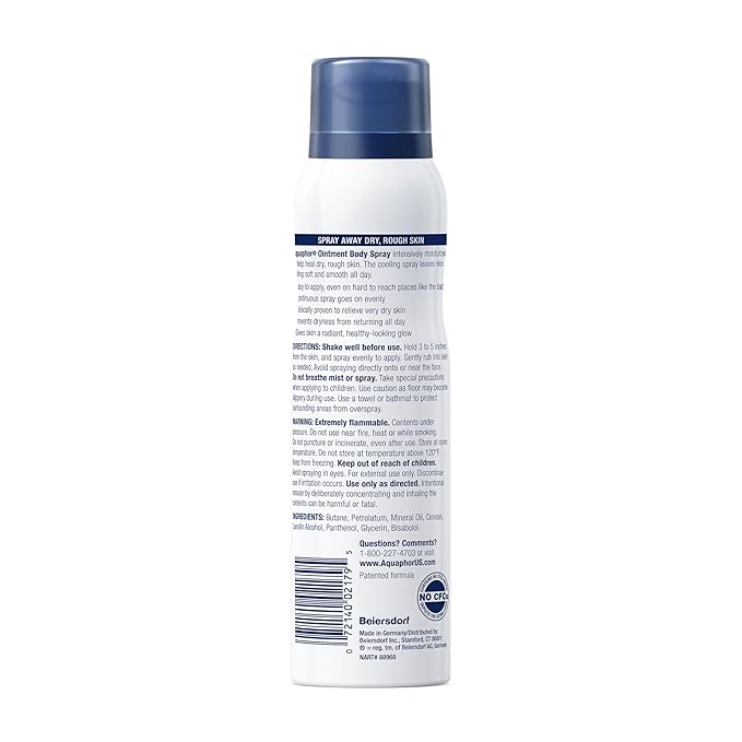 Aquaphor Skin Care Set, Advanced Therapy Healing Ointment (1.75 Oz) + Advanced Therapy Ointment Body Spray (3.7 Oz), Hypoallergenic and Fragrance Free Body Moisturizer for Dry Skin