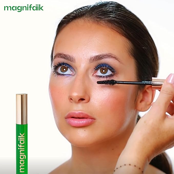 Magnifaik Oh La Lash - Mascara Volume and Length - Intense Black Mascara with Lengthening and Volumizing Fiber Free Formula - Black - 0.3 oz
