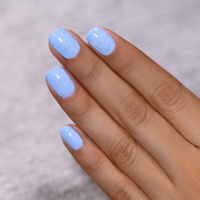 ILNP Bluebird - Perano Blue Speckled Nail Polish