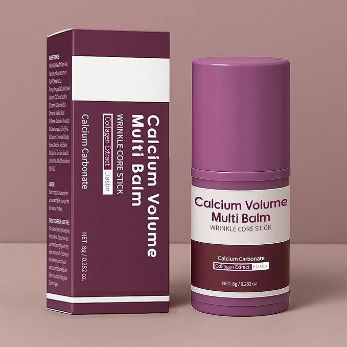 Calcium Multi Balm Stick, Moisturing Stick, Firming & Moisturizing,Hydrating, Lifting Cream for Eyes, Face & Neck-1Pack