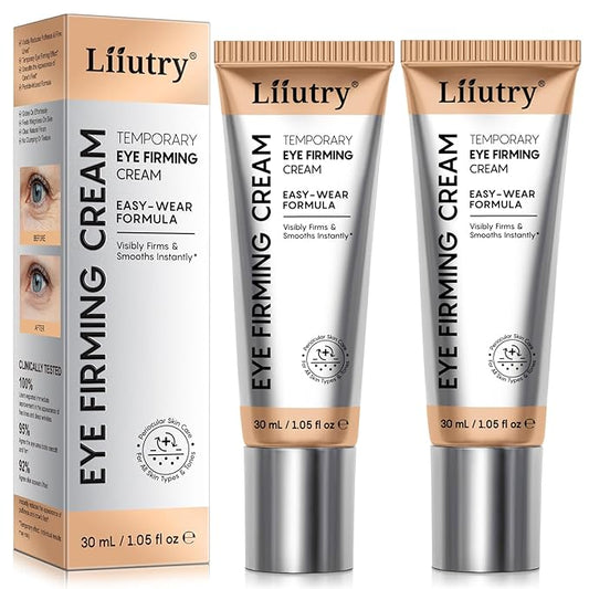 Instant Eye Tightener Cream, Under Eye Cream, Eye Cream for Puffiness and Bags Under Eyes, Retinol Eye Cream Anti Aging, Instantly Tightens and Smooths Dark Circles Wrinkles for Men & Women (2 Pack)