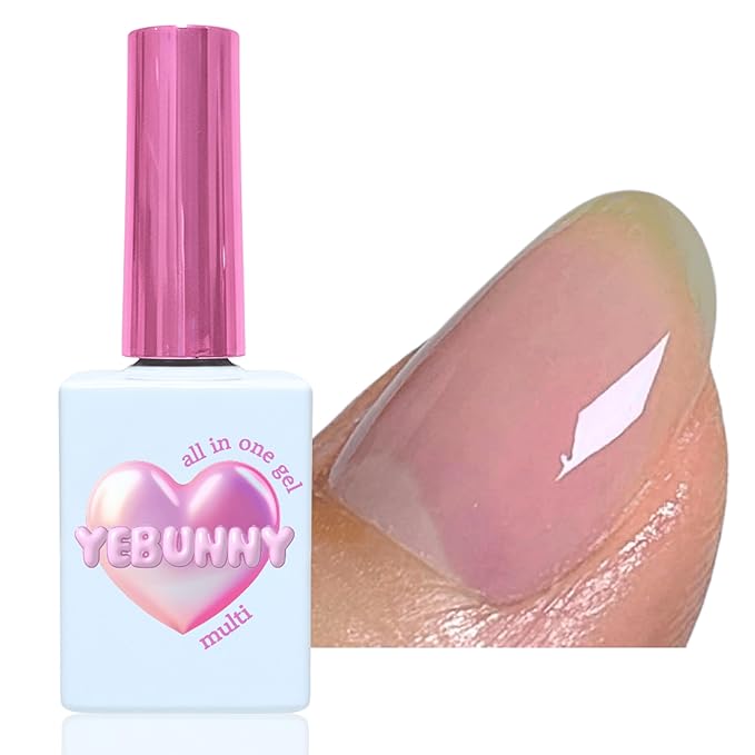 Korean 4 in 1 All In One Multi Base Overlay Top Gel Nail Polish Beauty Premium Professional Home Salon Quality Gift DIY Nail Art Long Lasting UV LED Gel 15ml