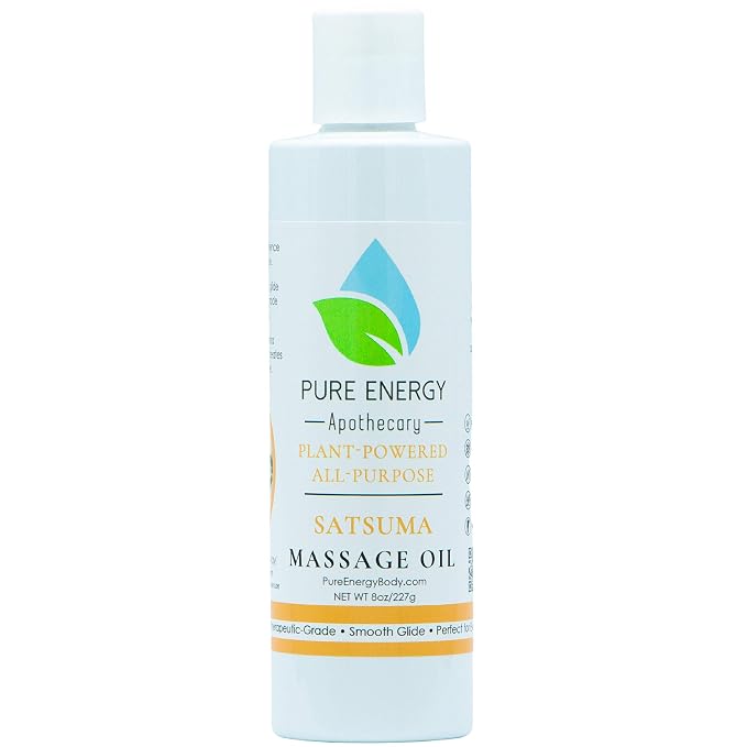 Pure Energy Apothecary Massage Oil - Satsuma 8 oz