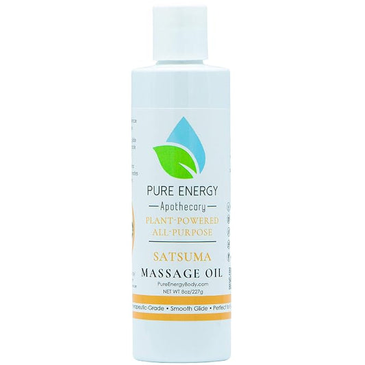 Pure Energy Apothecary Massage Oil - Satsuma 8 oz
