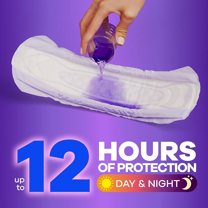 Always Discreet Adult Incontinence Pads for Women, Drier, 5 Drop Long Length, Heavy Absorbency, Pads for Bladder Control Management, Bladder Leaks, & Postpartum-Pads, 64ct (Pack of 2)