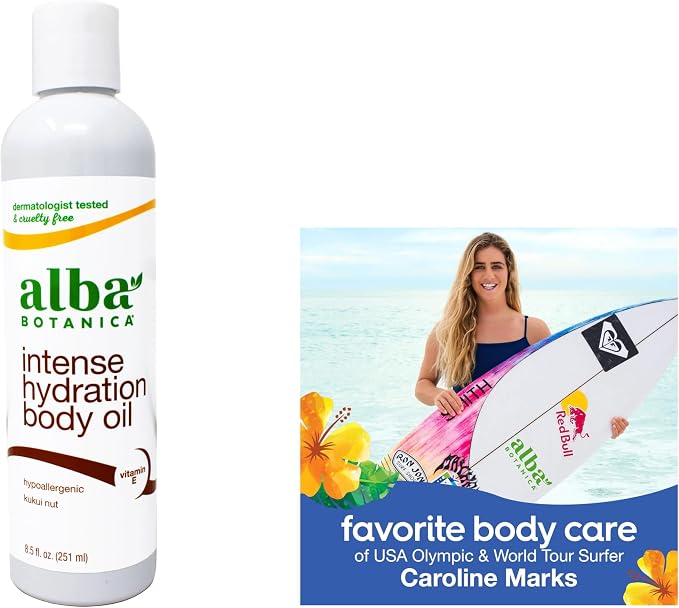 Alba Botanica Massage Oil Kukui Nut