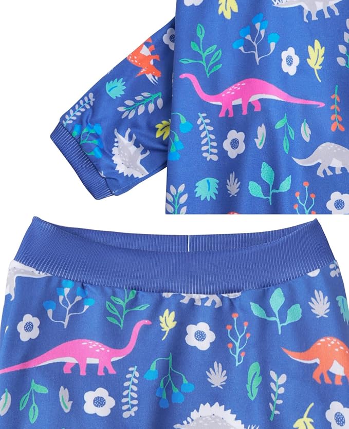 Dog Navy T Shirts with Forest Dinosaur Pattern Printed Pet Shirt Softable Pajamas Large Dogs (3XL, Forest Dinosaur)