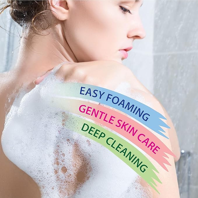 Dead Sea Collection Almond Vanilla Body Wash for Women and Men - with Pure Dead Sea Minerals and Sweet Almond Oil - Cleanses and Moisturizes Skin (33.8 fl. oz)