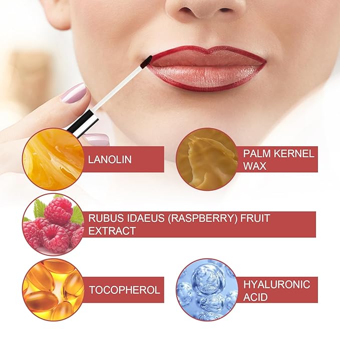3Pcs Removable Lip Liner Set,Pencil-Peel Off Lip Liner Tattoo,Long Lasting Peel Off Lip Stain Matte Waterproof Lip Pencil for Womem