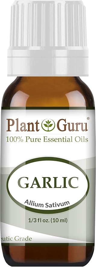 Garlic Essential Oil - 10 ml. 100% Pure Natural Undiluted Therapeutic Grade Allium Sativum