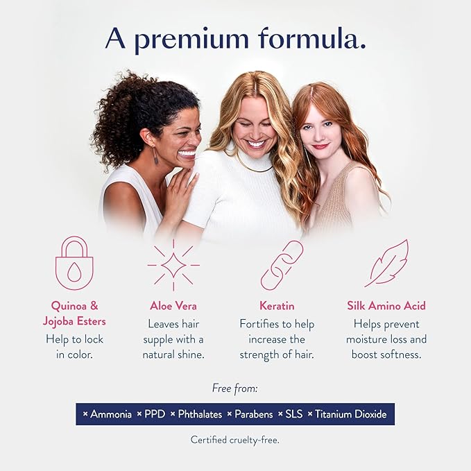 eSalon Permanent Hair Color & Hair Dye Complete Kit - Personal Colorist Kit for Up To 100% Gray Coverage for All Hair Types - Professional-Grade Ammonia-Free Hair Dye (Light Brown Ash 6A)