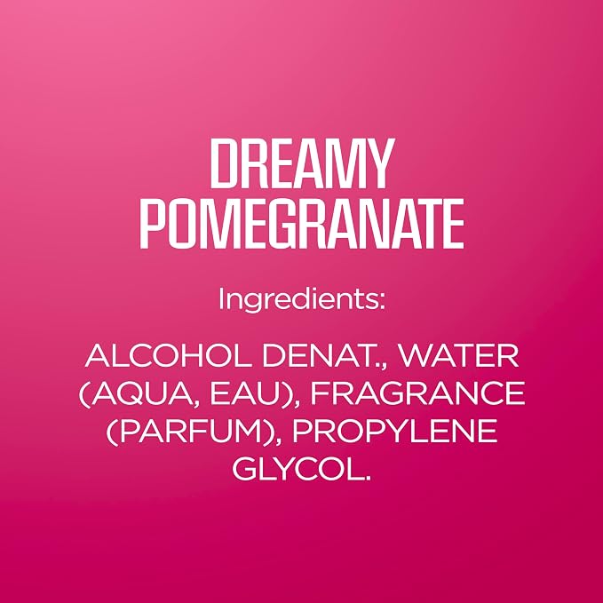 Body Fantasies Signature Fragrance Body Spray, Dreamy Pomegranate, 8 fl oz