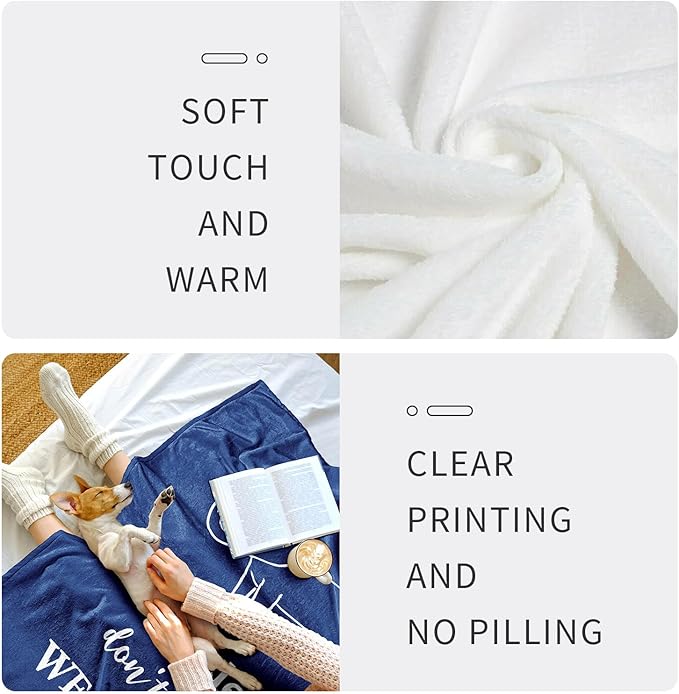 Get Well Gifts for Men, Get Well Gifts After Surgery, Gift for Recovery After Surgery, GetWellSoon/Feel Better Gift for Men/Teenage Boys Throw Blanket 60" x 50"