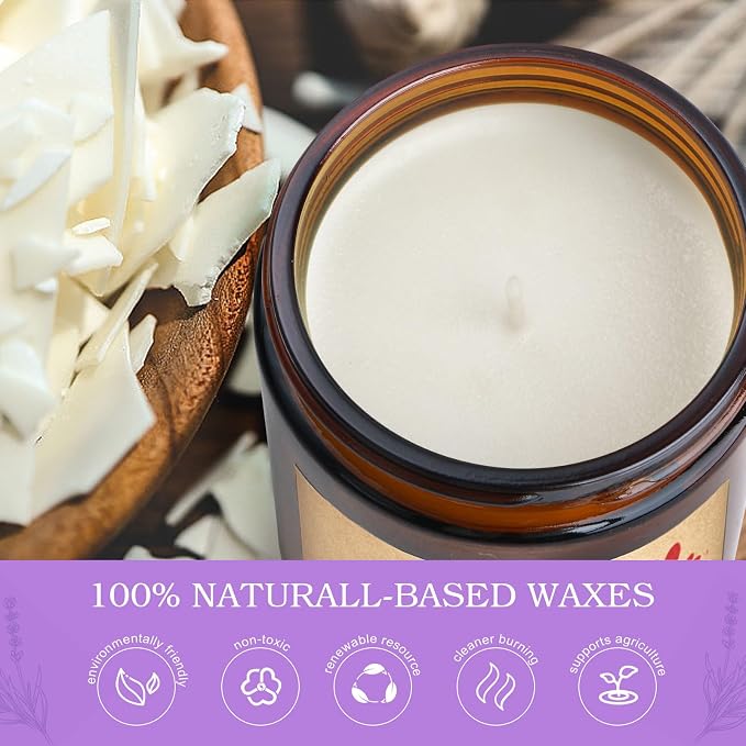 KOTKAS Lavender Candle Gifts for Mom Birthday - Funny Mothers Day Candles for Mom from Son Daughter - Eucalyptus Lavender Scented Soy Candles Non Toxic for Home - at Least You Dont Have Ugly Children