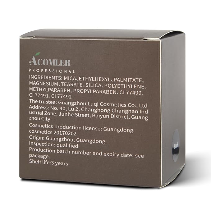 Acomler Root Touch Up Powder, Hairline Powder for Thinning Hair, Root Touch Up Hair Color, Gray Hair Coverage for Women Men Cover Up, Hair Loss Concealer Includes Makeup Brush (Medium Brown, 0.42oz)